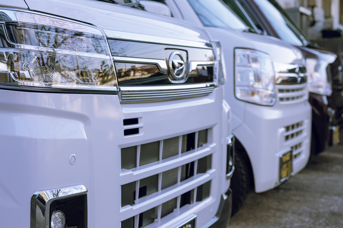 軽貨物車の貸し出しにも対応いたします